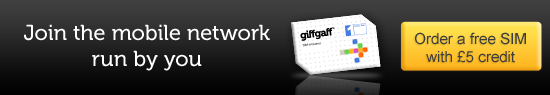 Get a free Giffgaff SIM