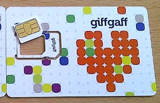Giffgaff micro SIM