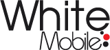white mobile