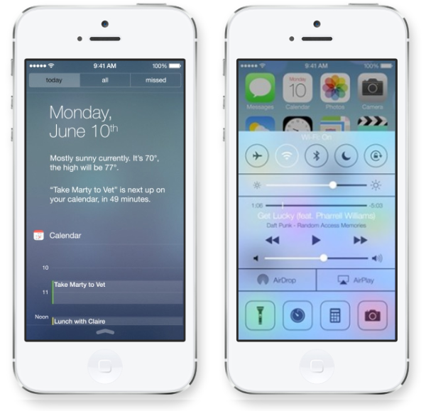 ios 7 notification control center